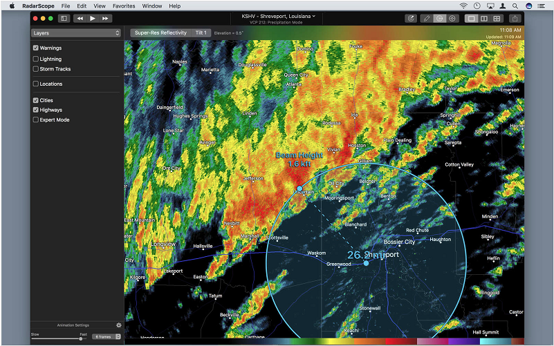 RadarScope Image