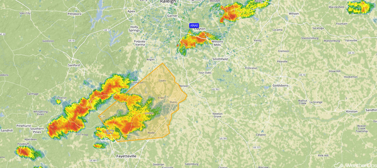 NC Radar 3:02pm EDT