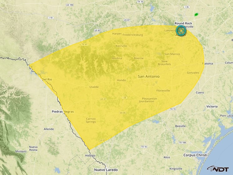 Thunderstorm Risk Outline Tuesday, April 12, 2016