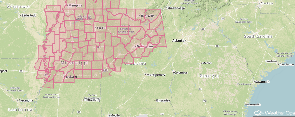 Severe Thunderstorm Watch 3/27/16