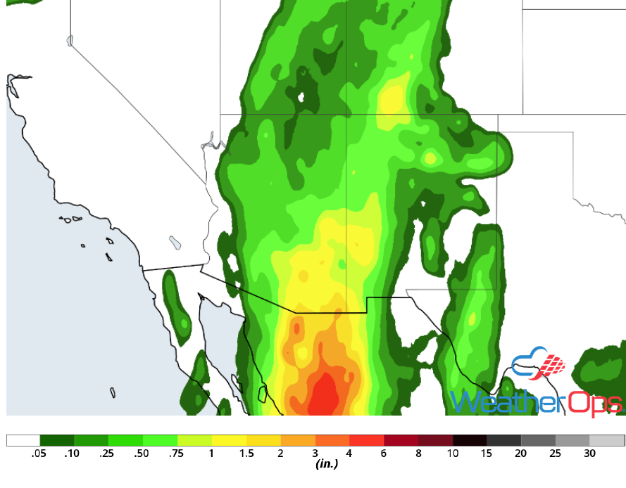 Rainfall Accumulation June 15-16, 2018
