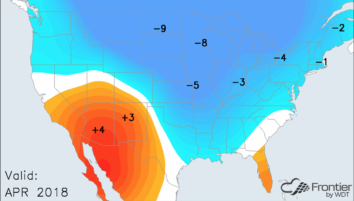 Frontier Seasonal Forecast