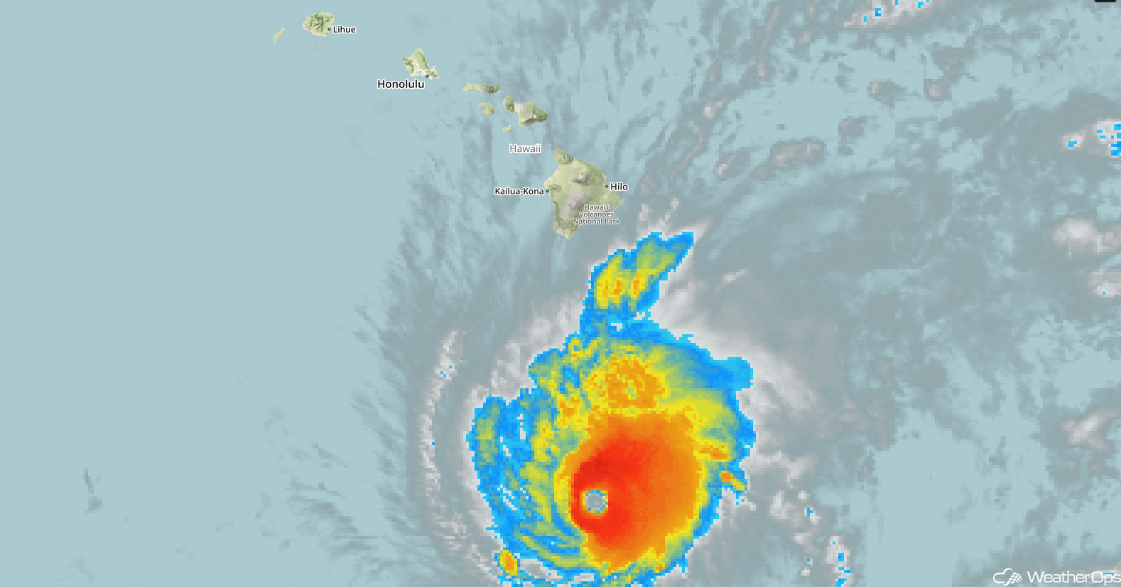 Enhanced Infrared Satellite 8/22/18