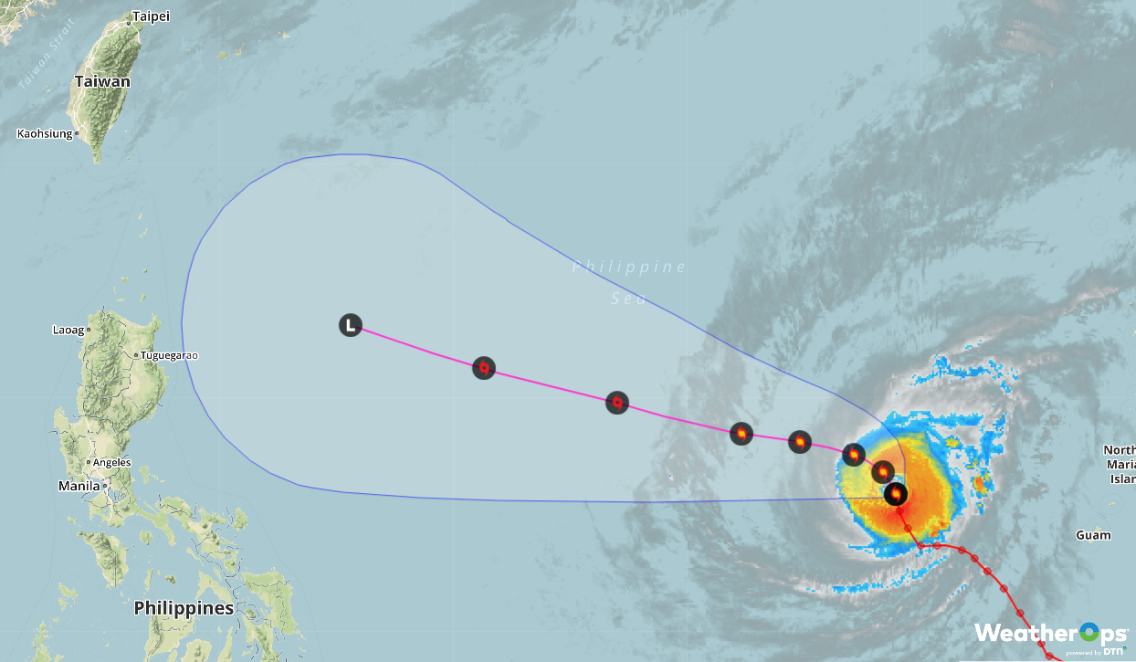 Super Typoon Wutip on WeatherOps- February 25, 2019