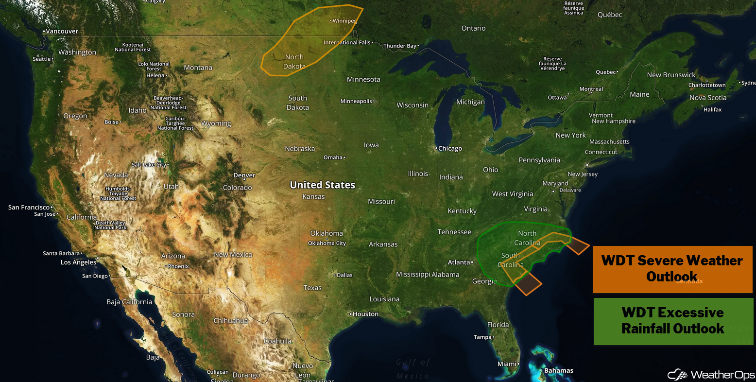 US Hazards Wednesday, September 12, 2018