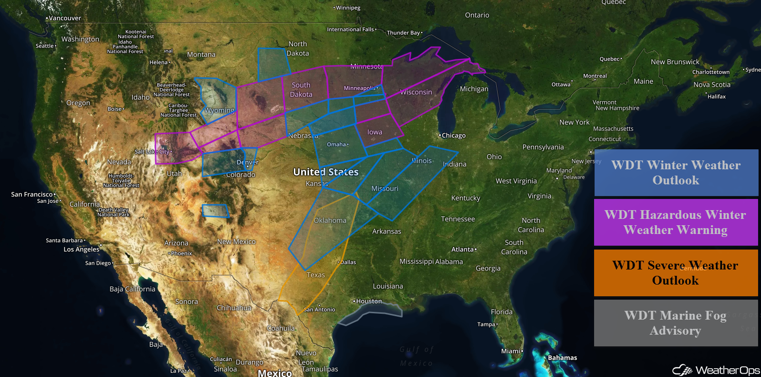 WeatherOps US Hazards