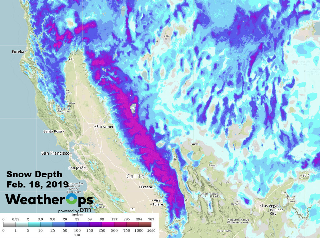 2019- An Enormous Year for California Ski Resorts