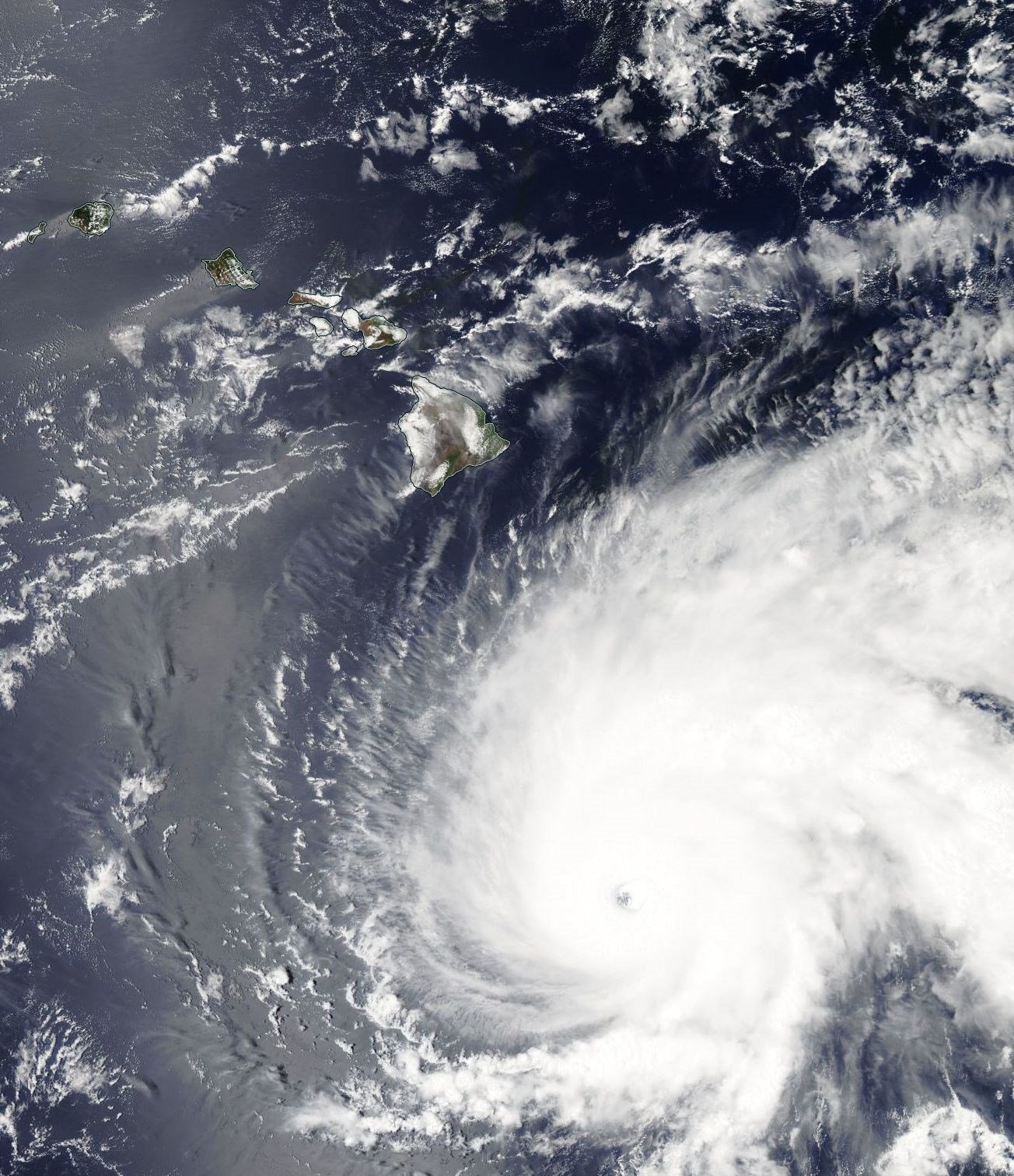 Hawaii Now Under Hurricane Warning