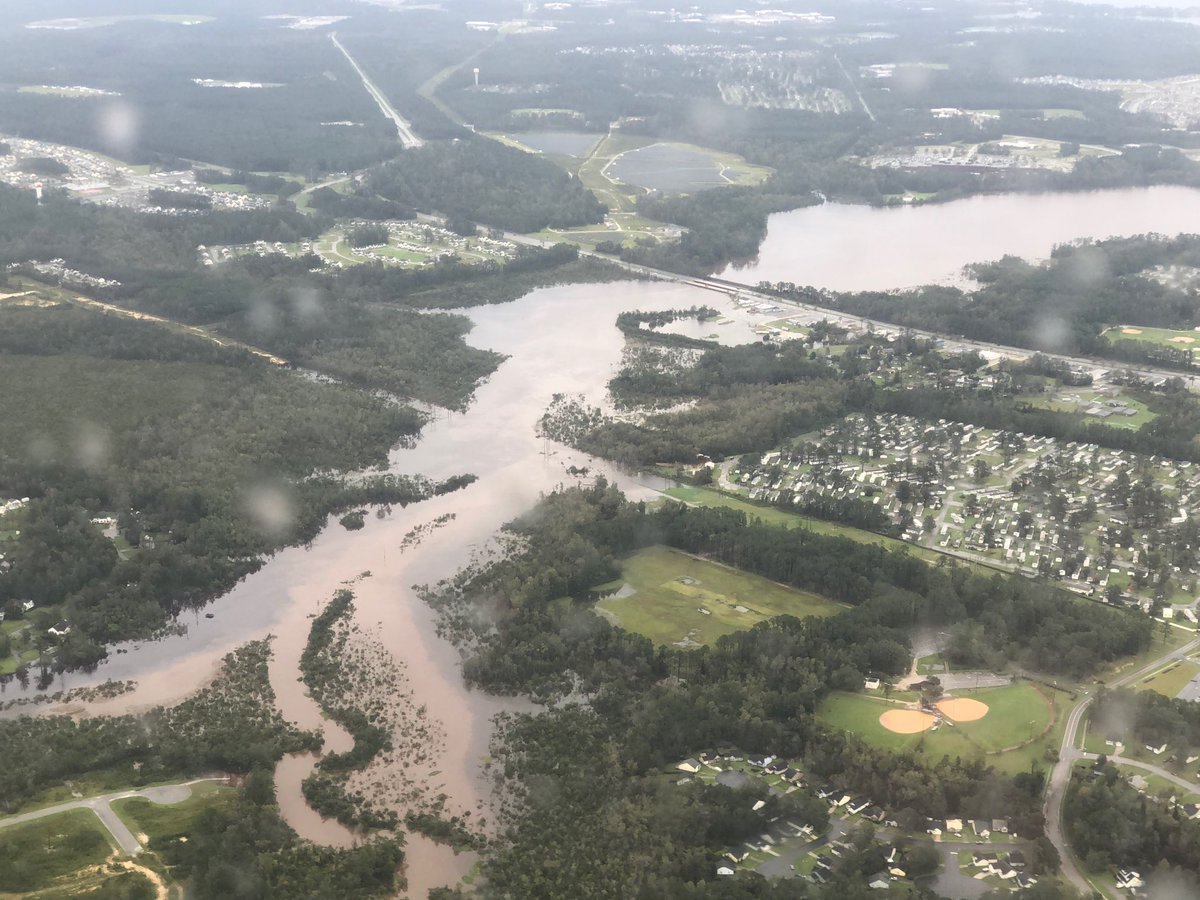 North Carolina Floodwaters Continue to Rise