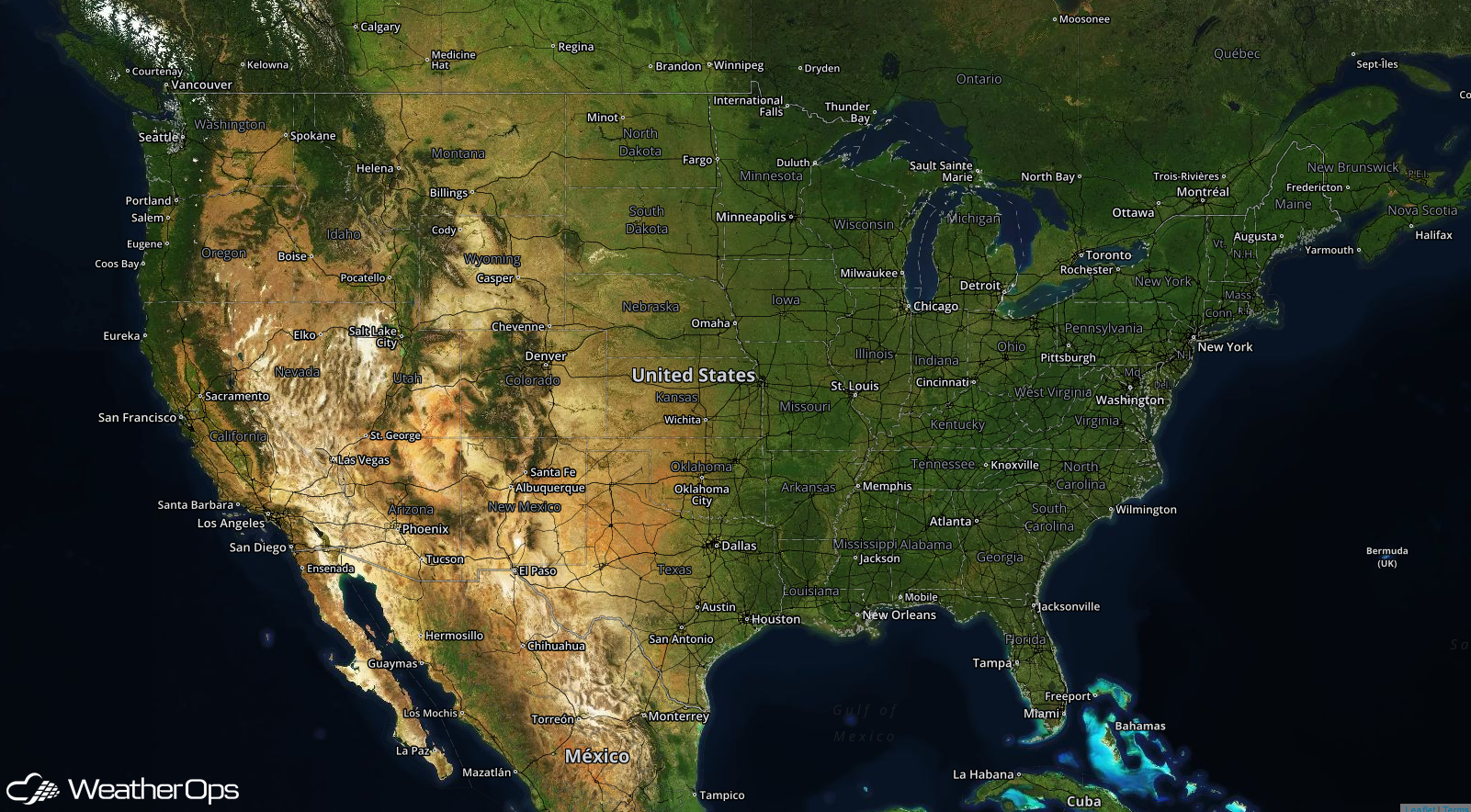 National Weather Summary for Tuesday, April 19, 2016