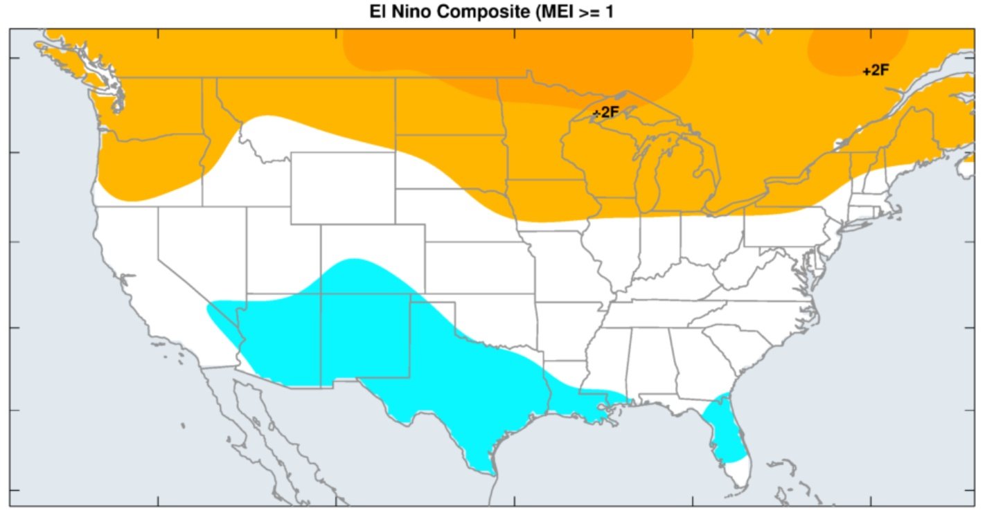 A “classic” El Nino winter? Not so fast my friends!