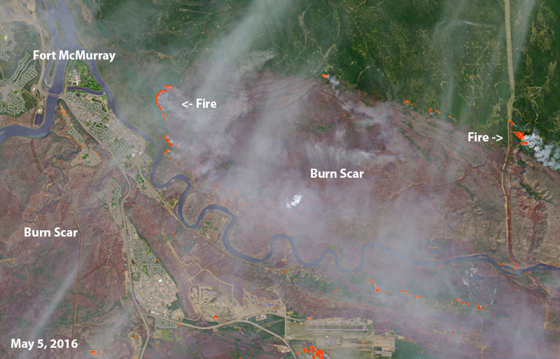 Hoping for Rain: Canadian Wildfire