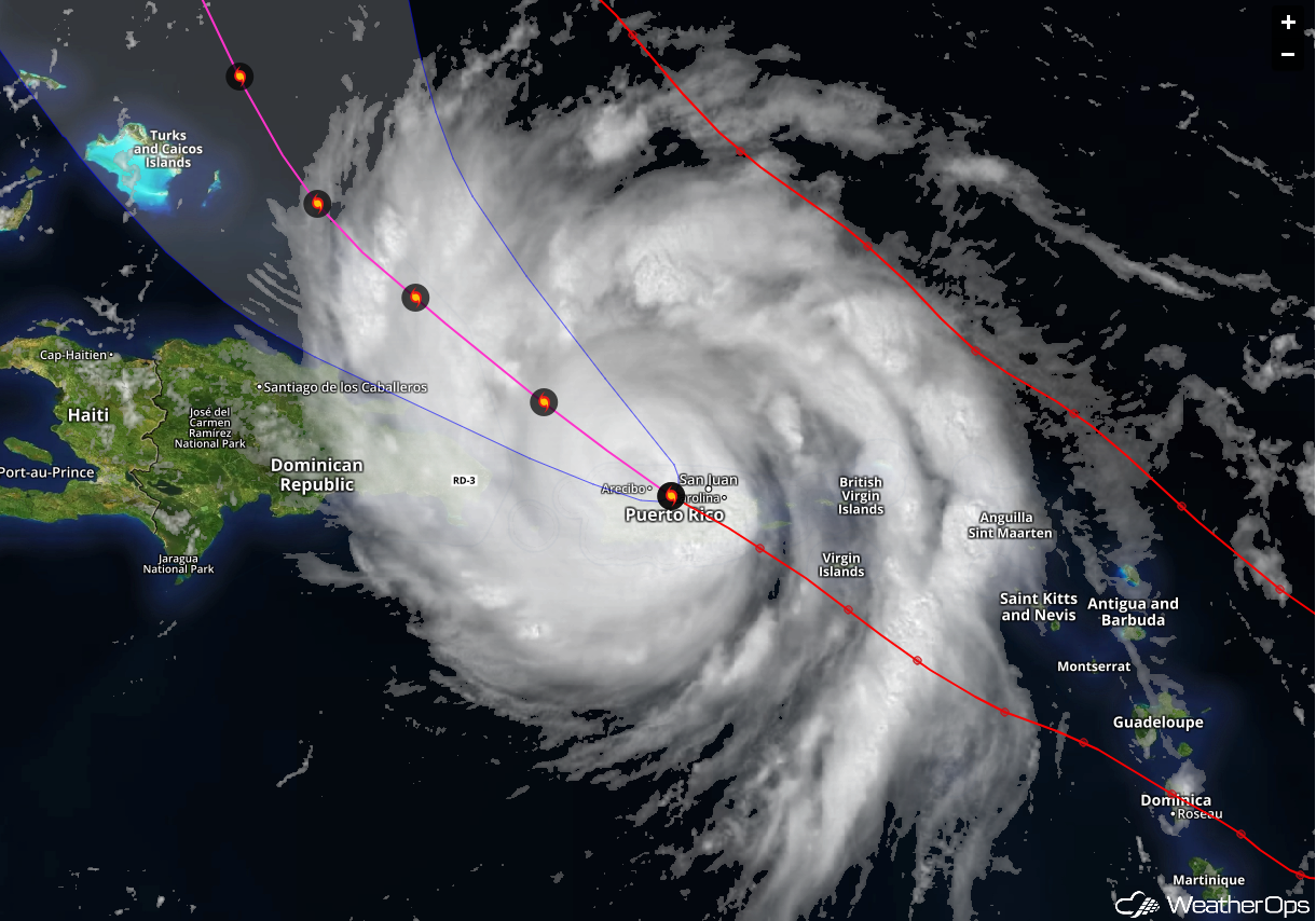 Puerto Rico Faces Record Flooding From Maria