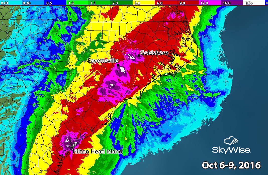 Catastrophic Flooding Continues in Matthews Wake