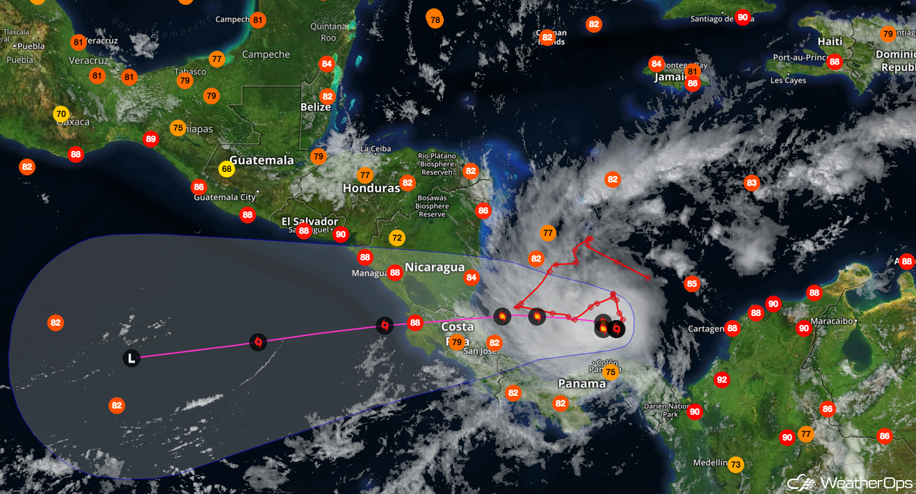 Otto to Become a Hurricane Today