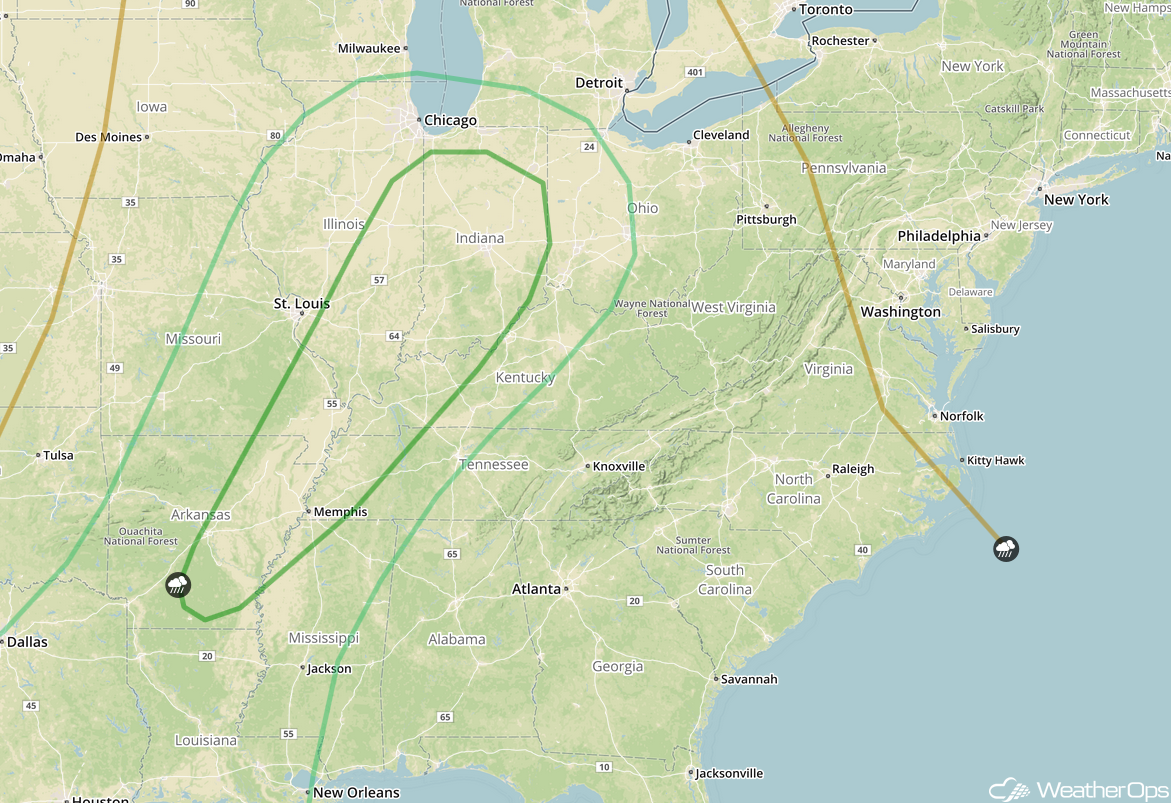 National Weather Summary for Friday, May 19, 2017