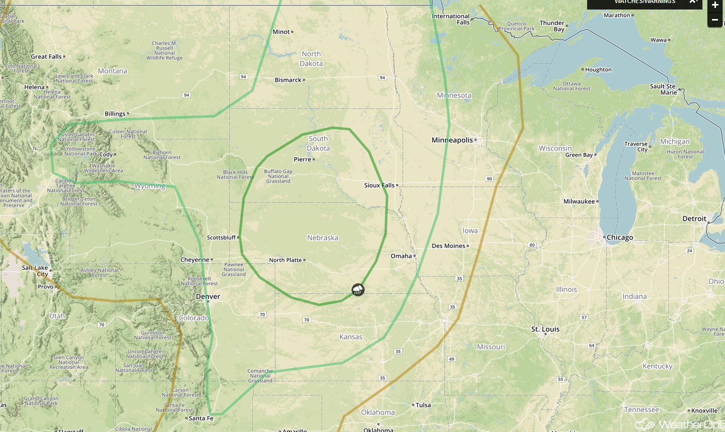 National Weather Summary for Monday, June 26, 2017