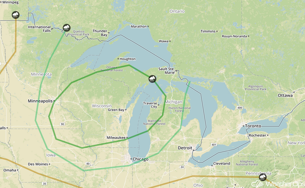 National Weather Summary for Friday, July 14, 2017