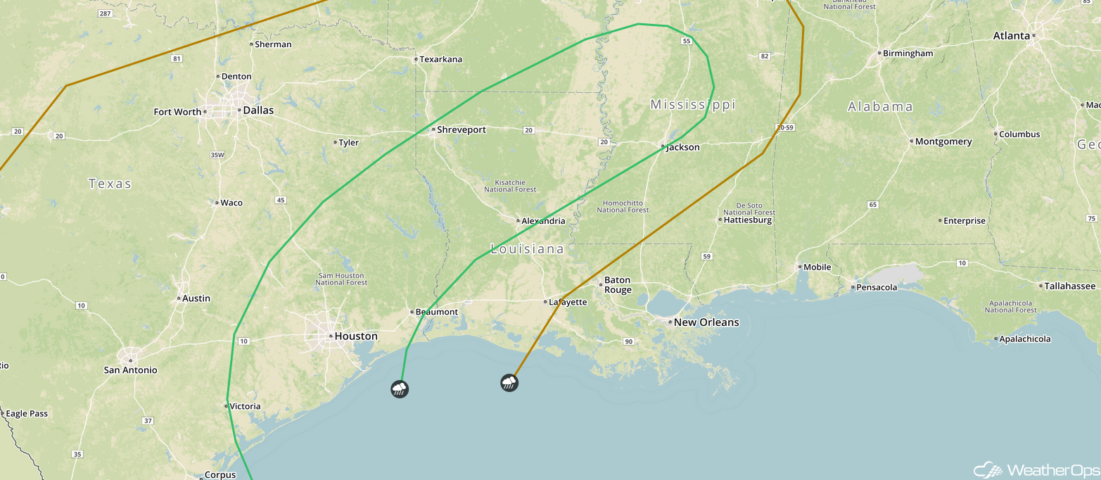 National Weather Summary for Monday, December 18, 2017