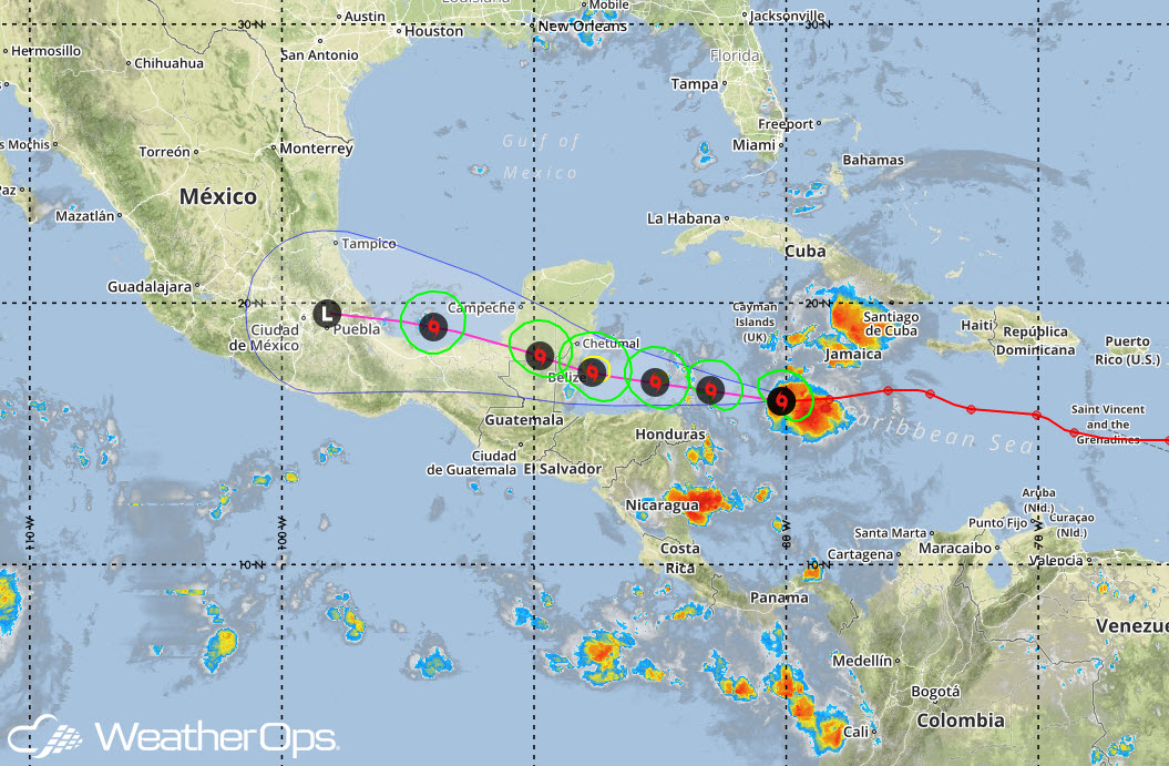 WeatherOps Tracks Tropical Storm Earl