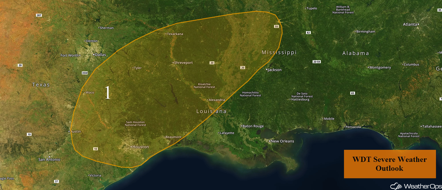 National Weather Summary for Tuesday, December 19, 2017