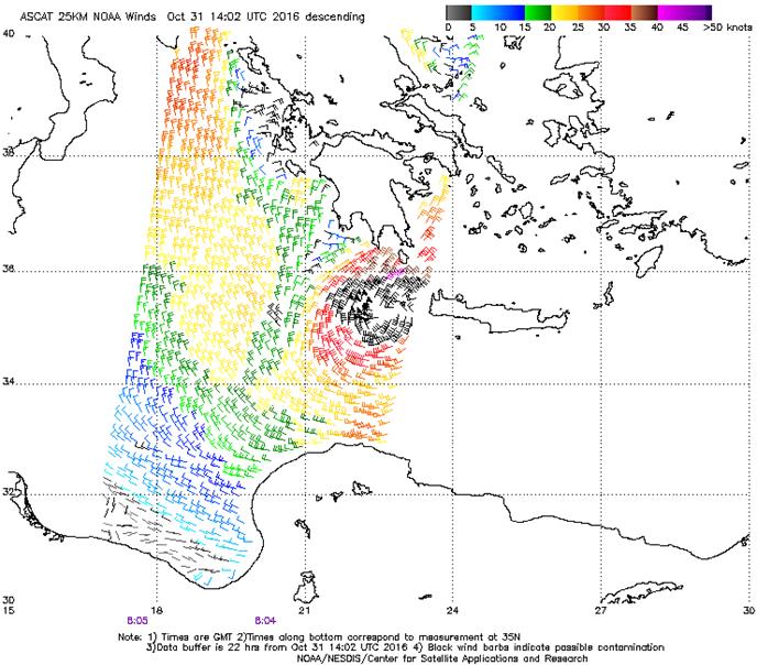 A Tropical Cyclone in the Mediterranean Sea