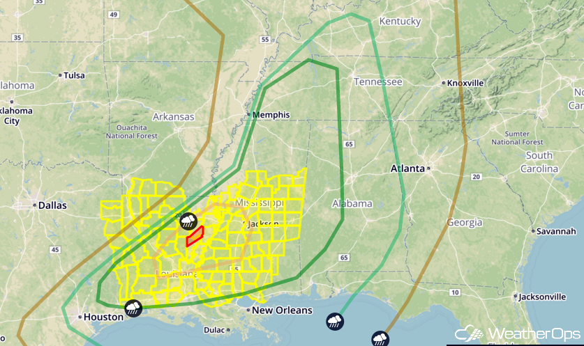 Tornadoes Possible Today