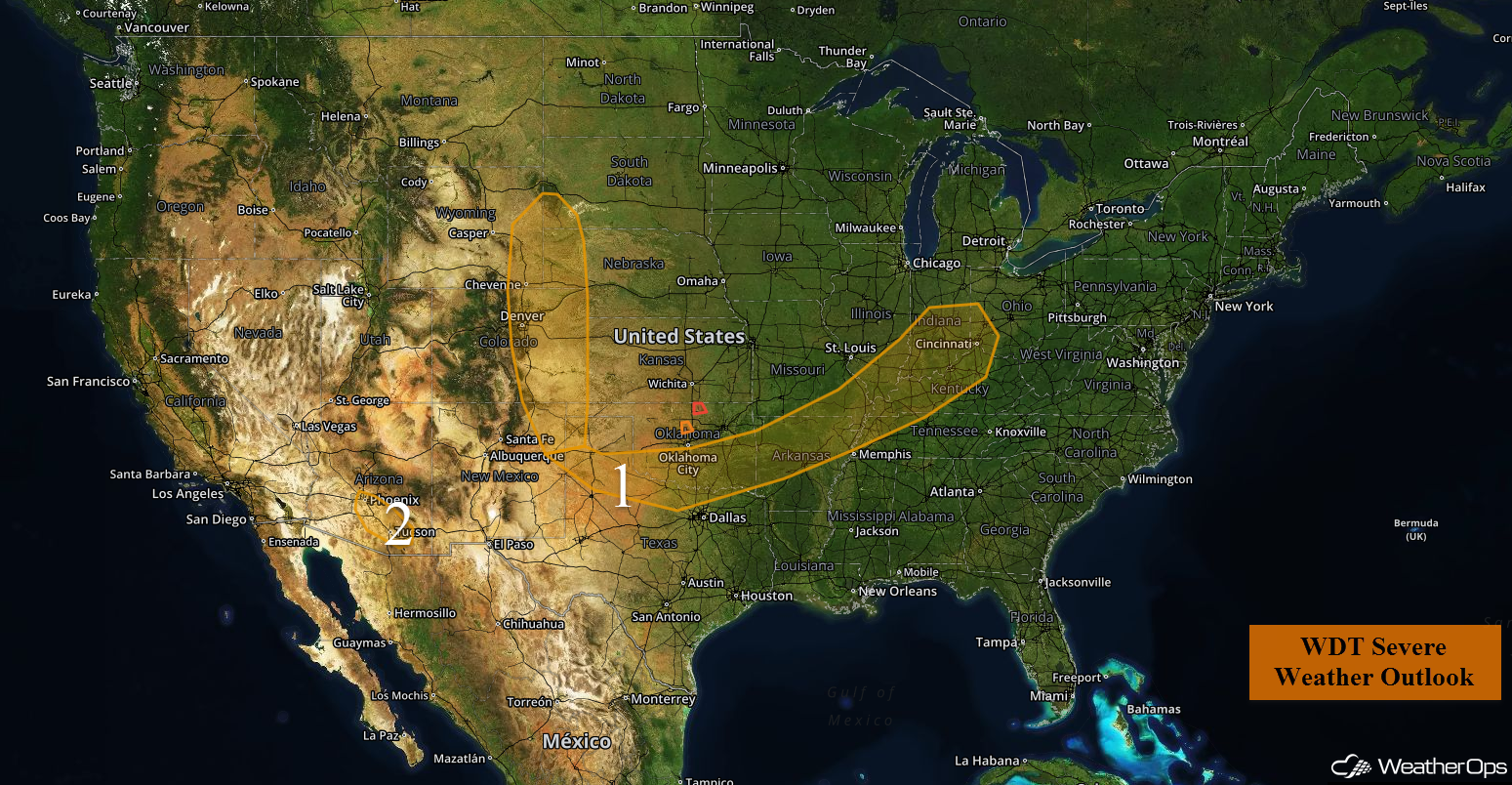National Weather Summary for Friday, July 29, 2016