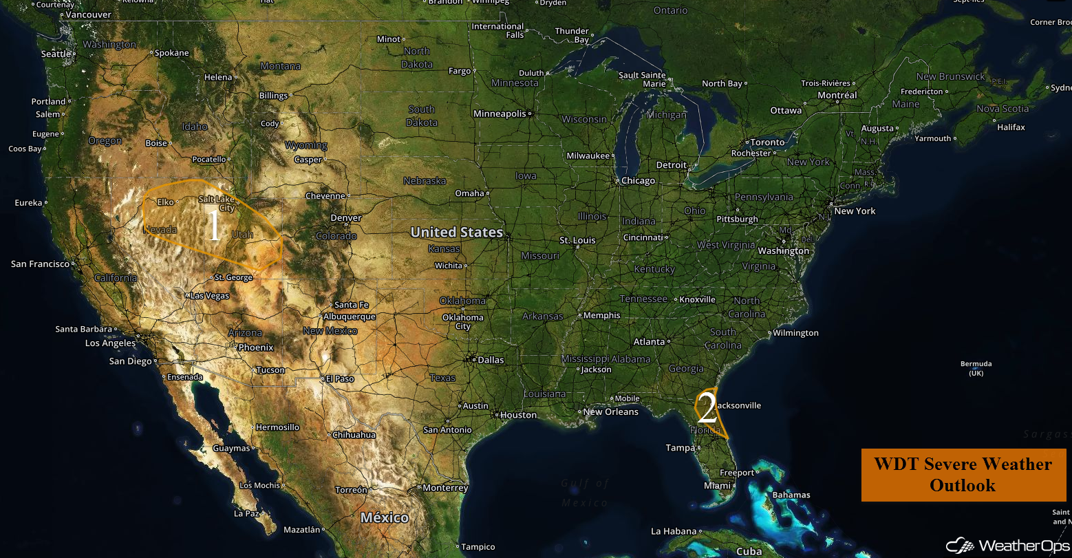 National Weather Summary for Tuesday, September 13, 2016