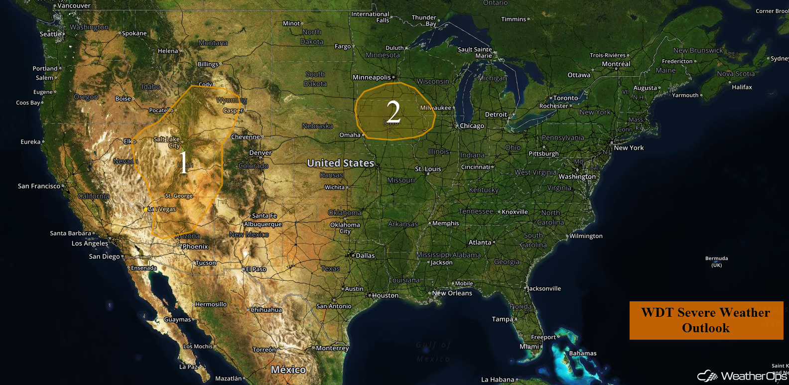 National Weather Summary for Thursday, September 22, 2016