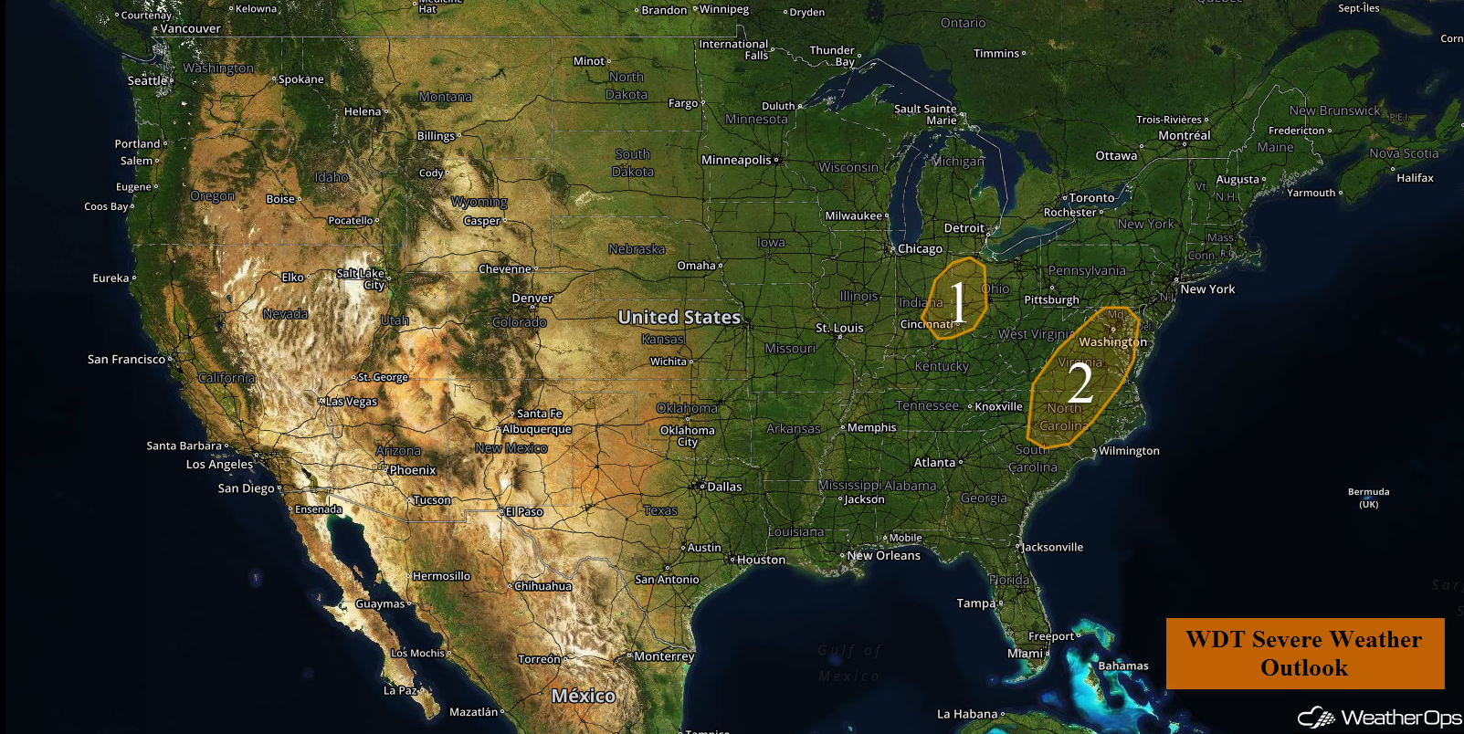 National Weather Summary for Wednesday, September 28, 2016
