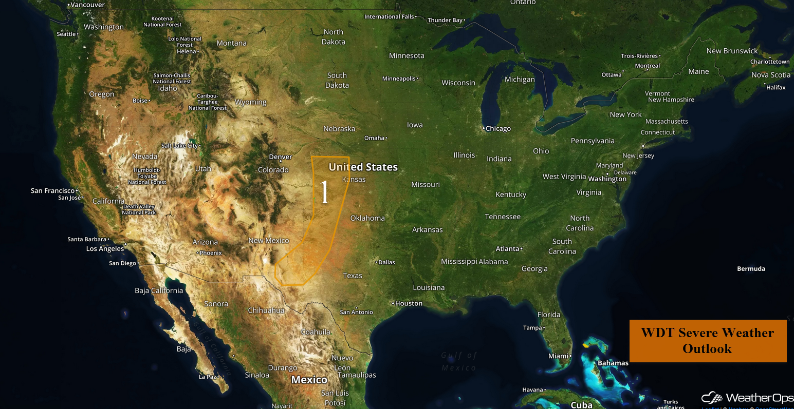 National Weather Summary for Monday, October 3, 2016