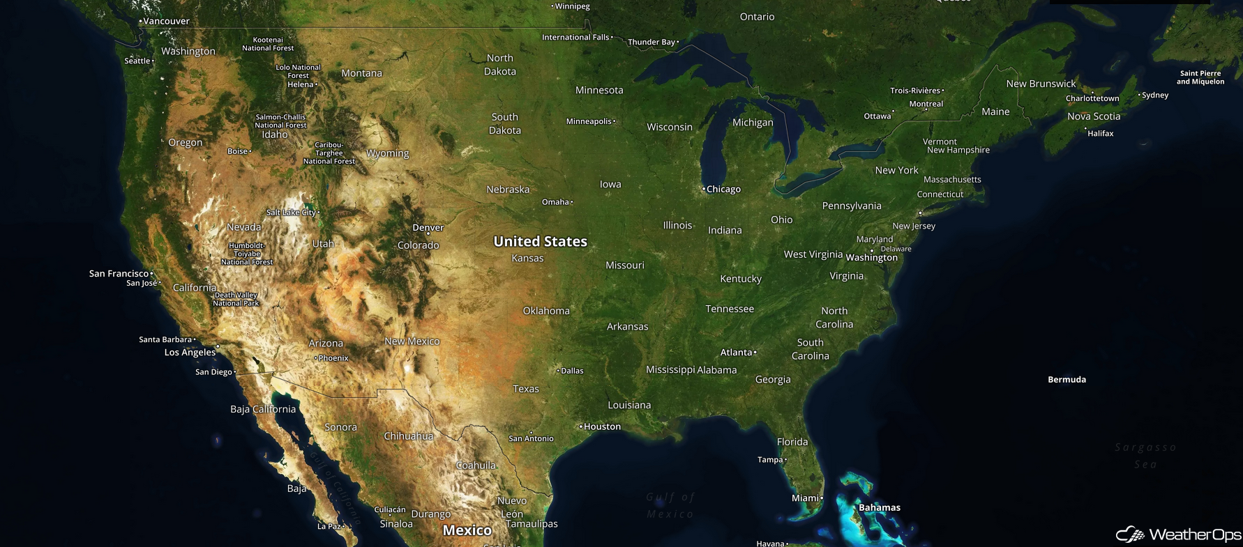 National Weather Summary for Monday, October 24, 2016