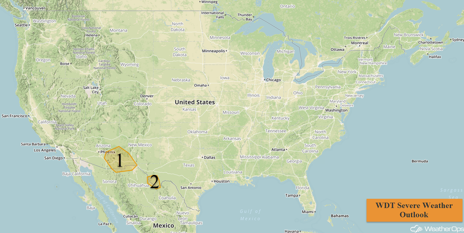 National Weather Summary for Thursday, November 3, 2016