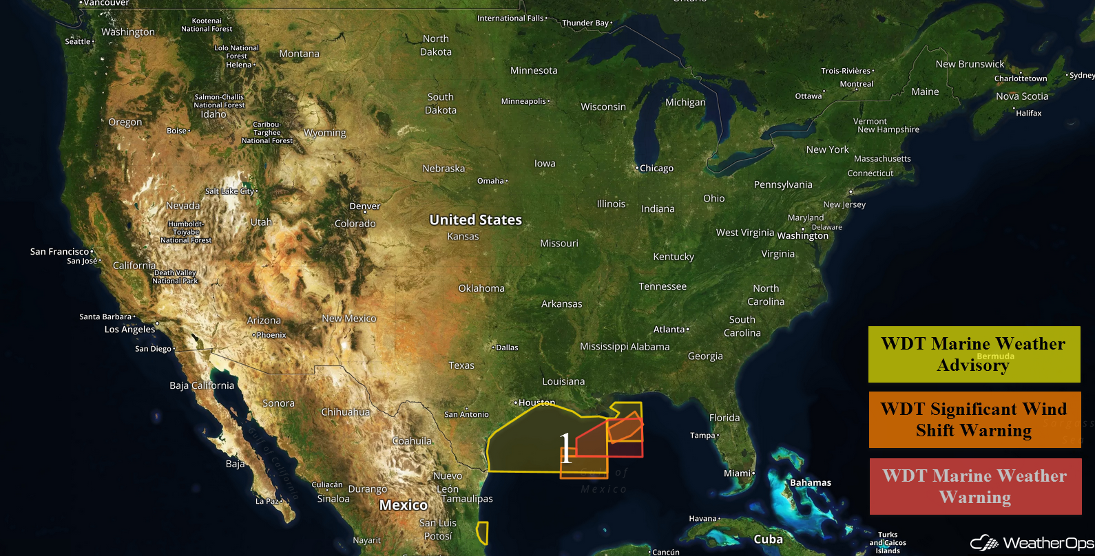 National Weather Summary for Wednesday, November 9, 2016
