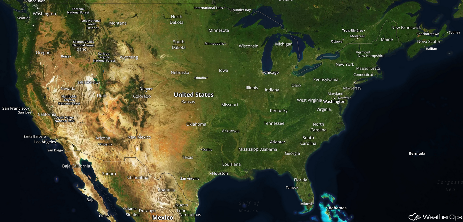 National Weather Summary for Thursday, November 10, 2016