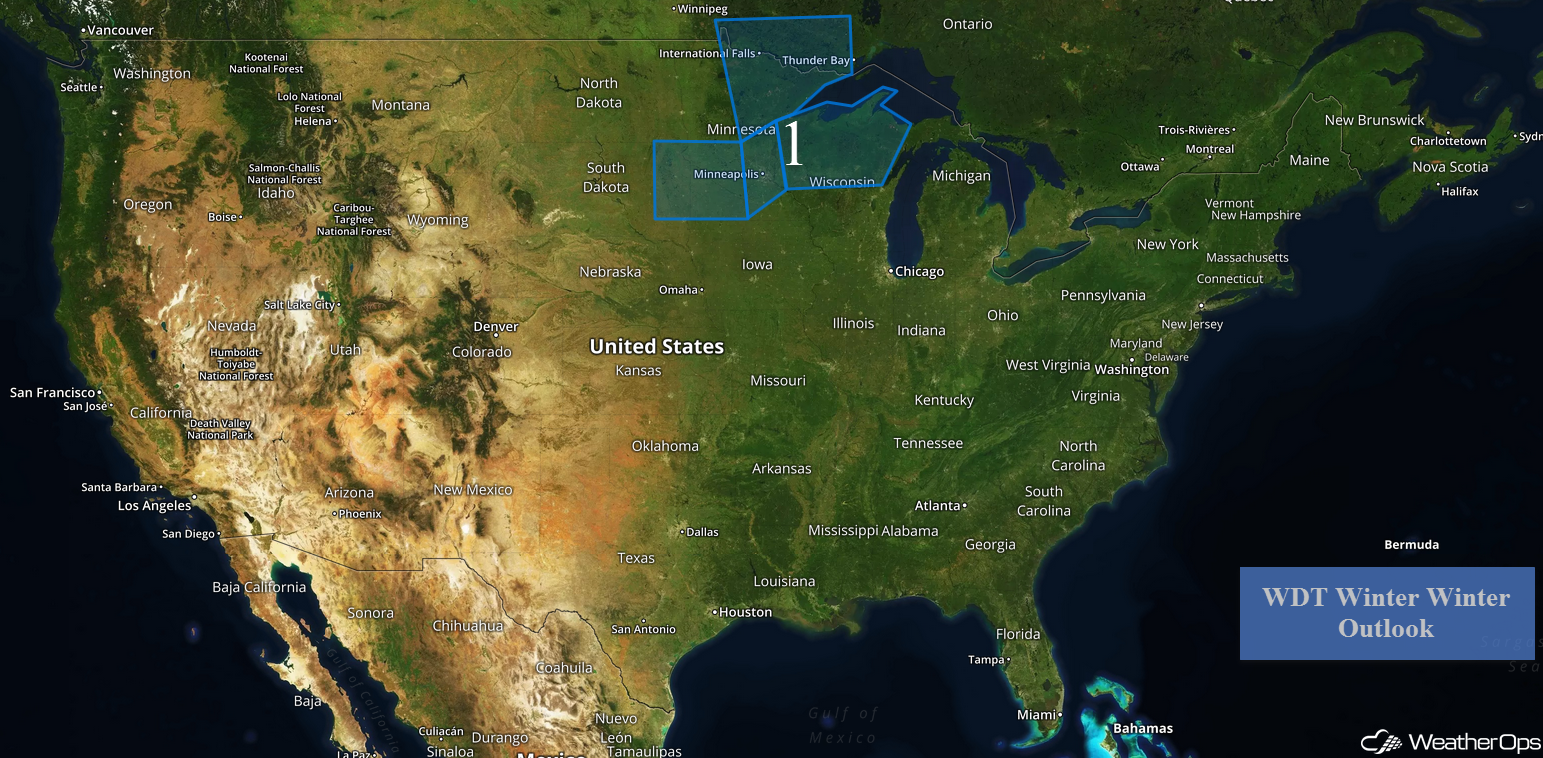 National Weather Summary for Wednesday, November 23, 2016