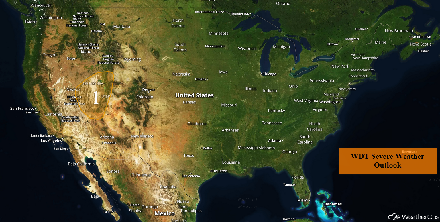 National Weather Summary for Wednesday, March 22, 2017