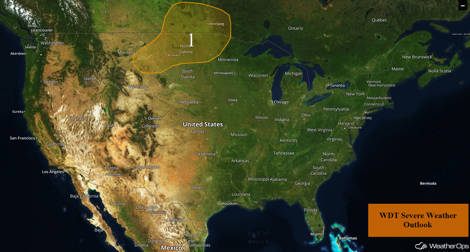 National Weather Summary for Friday, June 9, 2017
