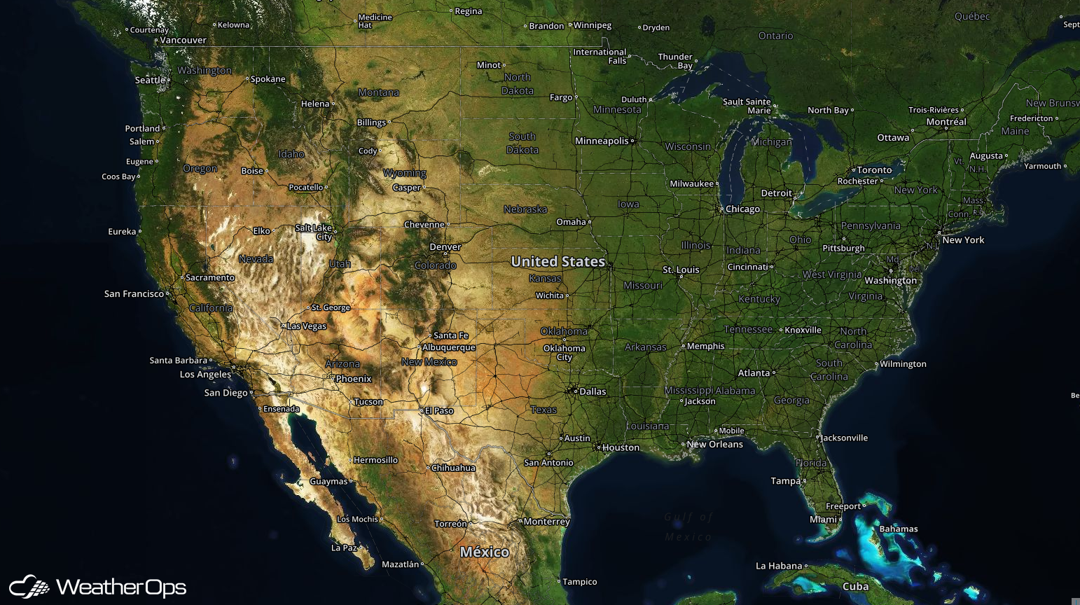 National Weather Summary for Tuesday, April 12, 2016