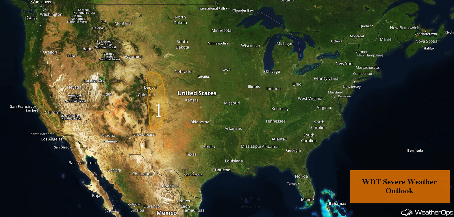 National Weather Summary for Tuesday, August 8, 2017