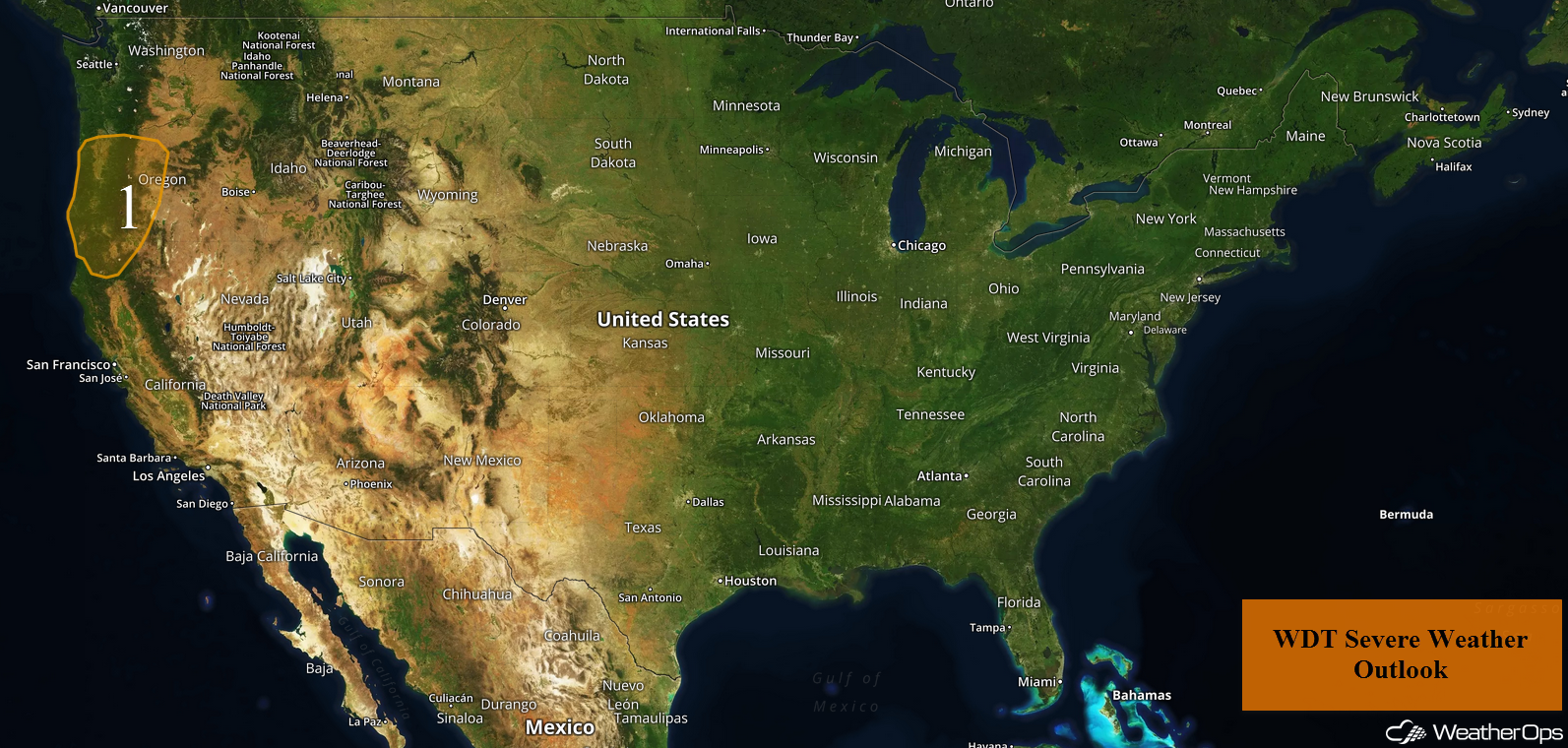 National Weather Summary for Thursday, September 7, 2017