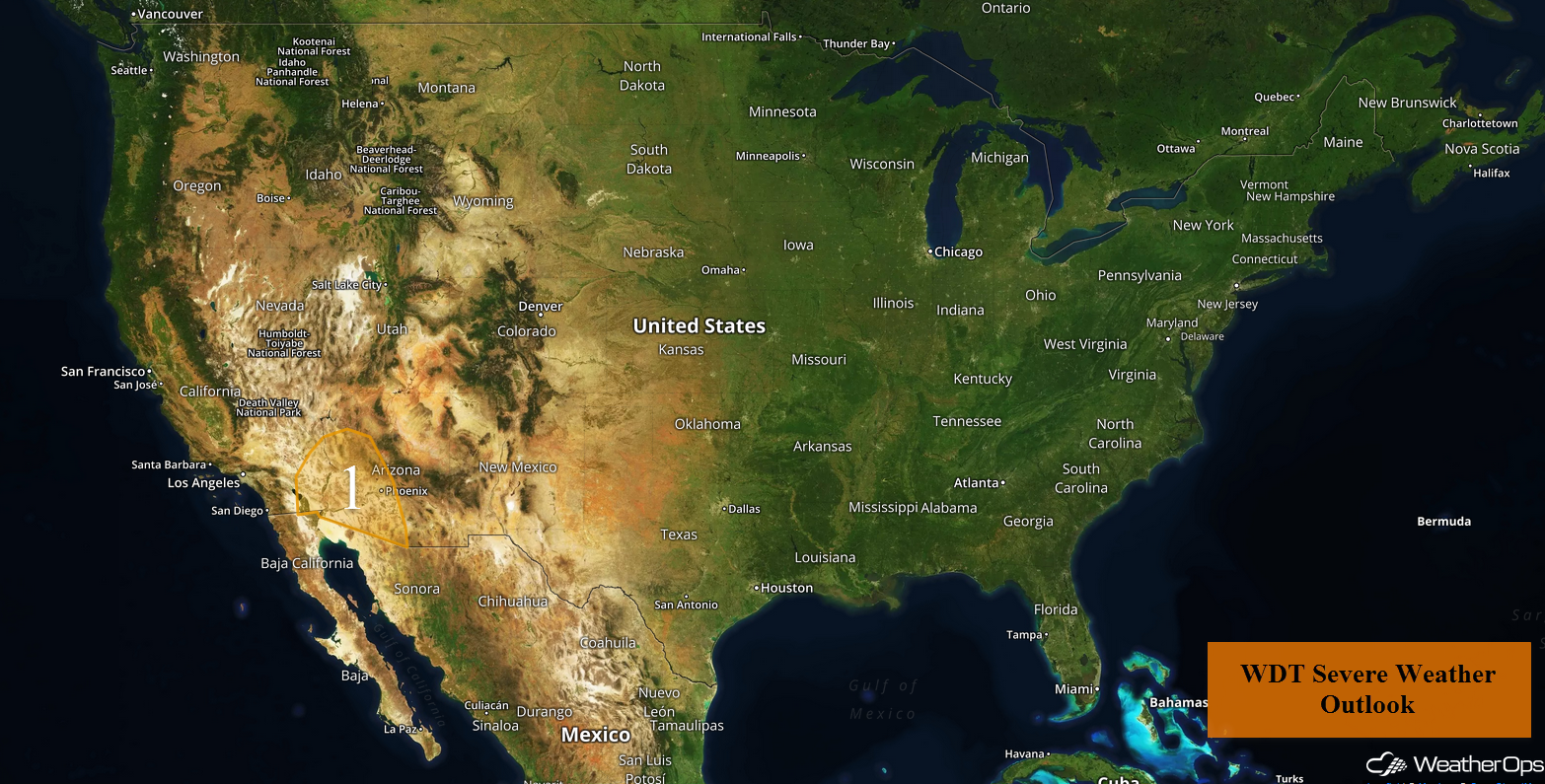 National Weather Summary for Friday, September 8, 2017