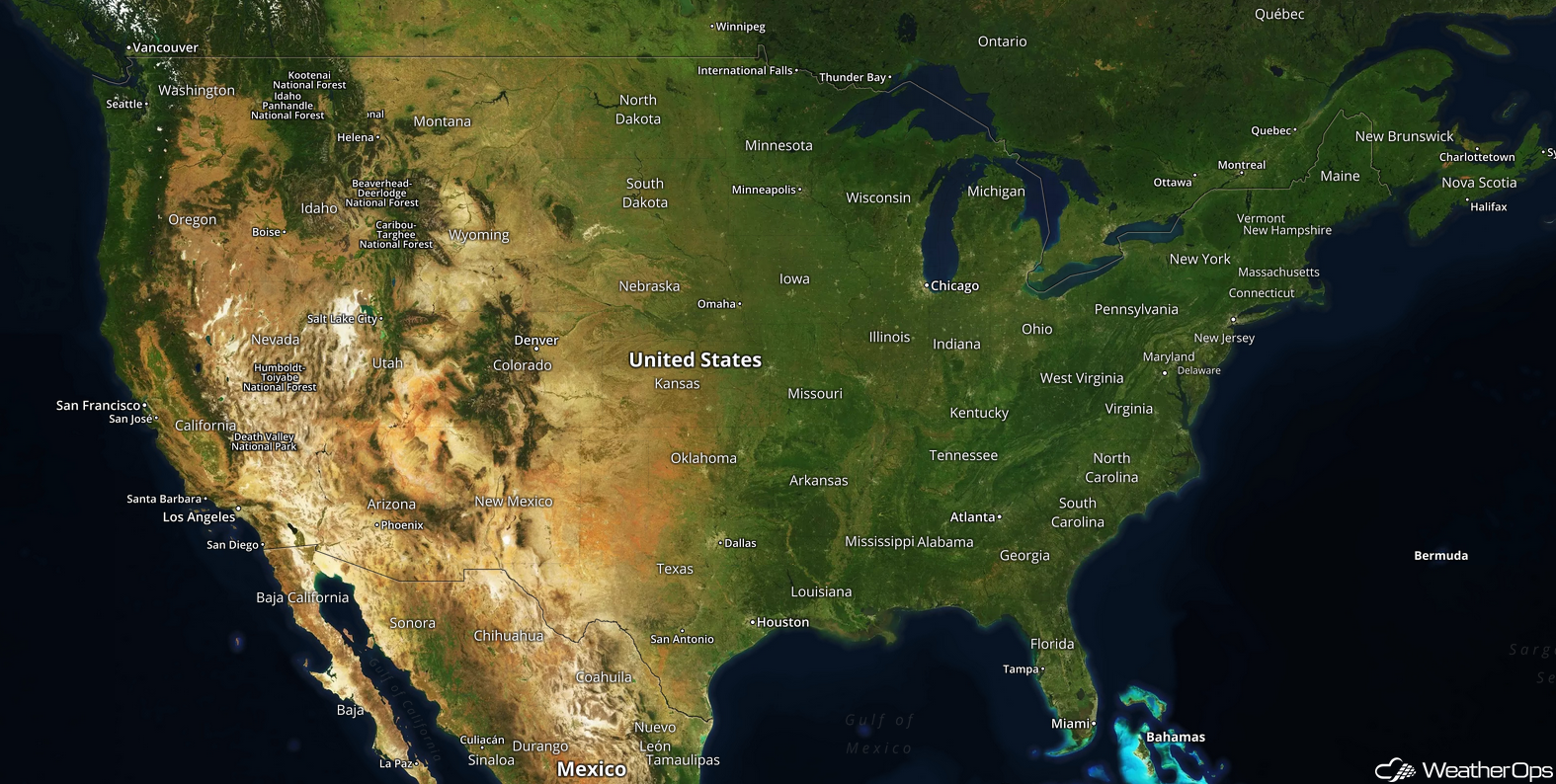 National Weather Summary for Thursday, October 12, 2017