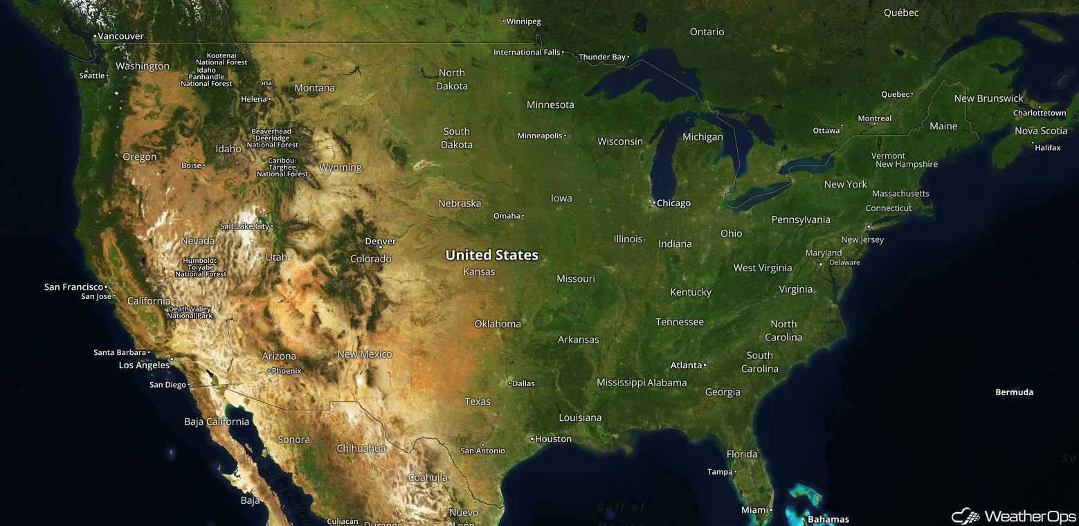 National Weather Summary for Wednesday, October 18, 2017