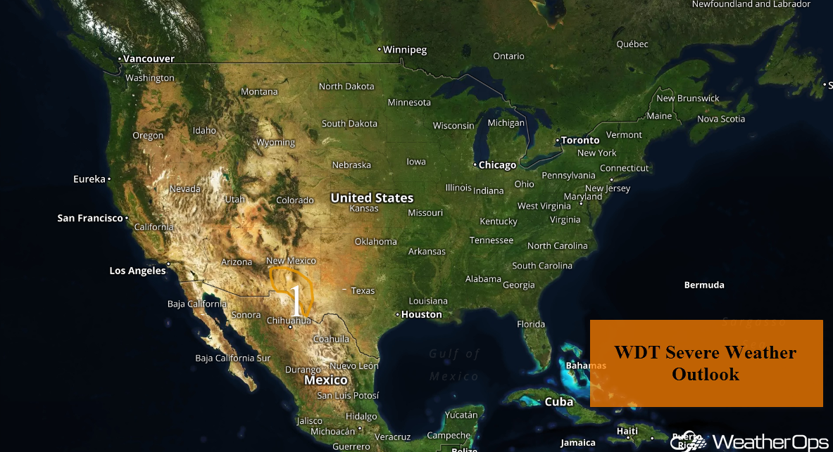 National Weather Summary for Thursday, October 19, 2017