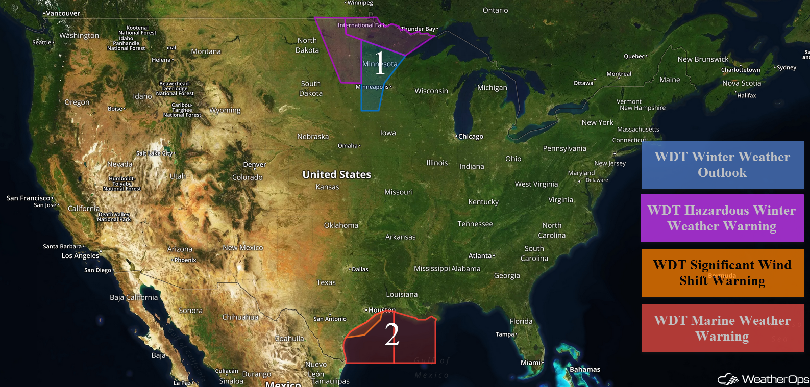 National Weather Summary for Friday, October 27, 2017