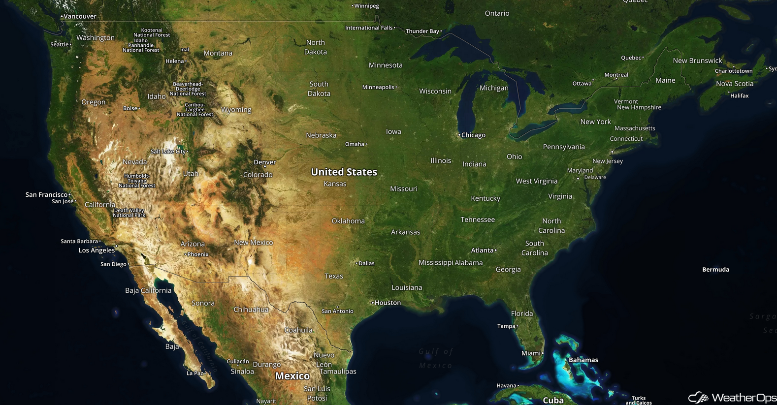 National Weather Summary for Friday, November 10, 2017