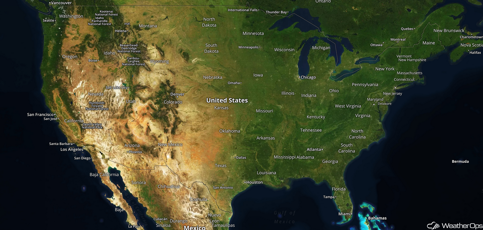 National Weather Summary for Tuesday, November 28, 2017