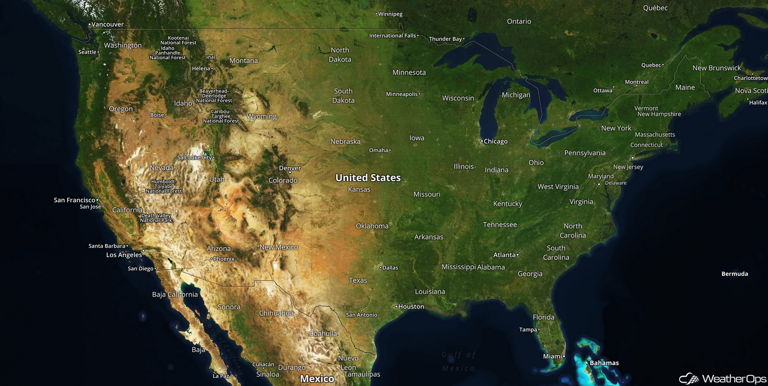 National Weather Summary for Wednesday, January 31, 2018